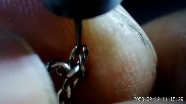 Ремонт серебряной цепочки