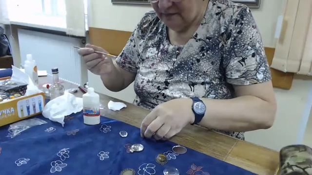 Мастер-класс по изготовление украшения своими руками - "Кулон". Ведет Н.А. Малахова смотреть онлайн
