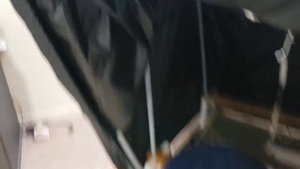 Мобильная палатка для подледного лова на санках