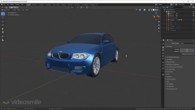Blender для новичков. Урок №1. Знакомство с программой Blender. (Артем Слаква, VideoSmile)