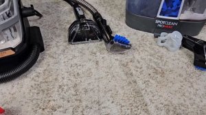 BISSELL SpotClean Pro Heat vs BISSELL Little Green Hydrosteam Carpet Cleaner Comparison