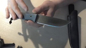 Зеркальная кромка венёвскими алмазными брусками. Новая модель KAZAK. Новогодние скидки на ножи.