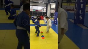 Игровая тренировка по дзюдо на внимательность с фишками, ORTUS.KZ