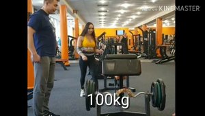 New RECORD Snezhana BABAEVA / BICEPS EXERCISE