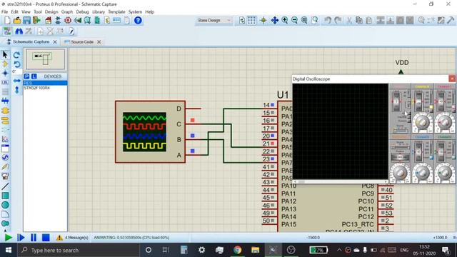 STM32F103x SPI Bare-Metal Embedded C Code Simulation on Proteus смотреть онлайн