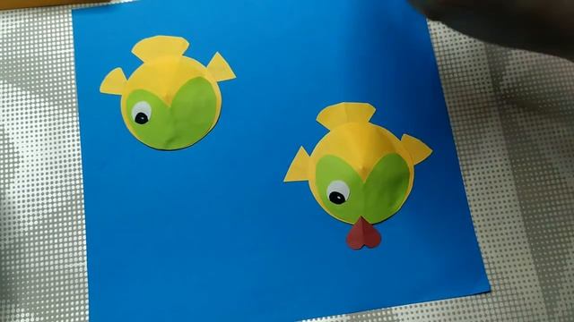 Поделки из цветной бумаги | РЫБКИ | смотреть онлайн
