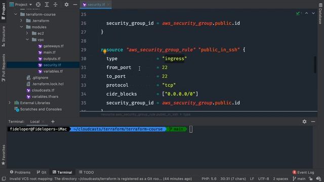 Terraform and AWS Security Groups смотреть онлайн