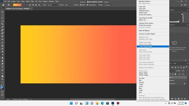 How to create a gradient text in adobe photoshop tutorial 2022 смотреть онлайн
