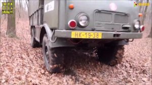 Naložená TATRA 805 v lese!