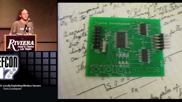 DEFCON 17: Locally Exploiting Wireless Sensors смотреть онлайн