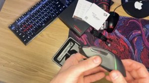 Беспроводная мышь ReDragon Trident. Прощай Bloody! Ну и конечно коврик Flick L.