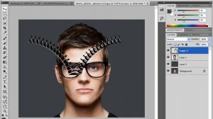 70.[Ps] Photo Manipulation (Zipper Head) - Photoshop Tutorial [In Hindi/Urdu]