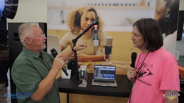NAMM 2022 - AKG USB Microphones - AmericanMusical.com смотреть онлайн