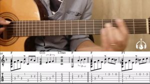 My Way (Frank Sinatra) - Guitar Tutorial with tabs and score