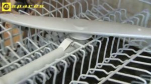 How to replace dishwasher spray arms on an Electrolux dishwasher