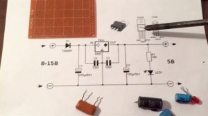 Линейный стабилизатор, блок питания источник питания на l7805