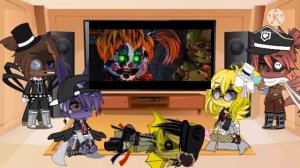 FNAF 1 Reacts to Labyrinth | Gacha Club | [Remake] |