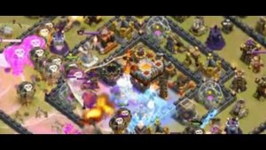 clash of clans атака воздухом на 11 тх часть 1