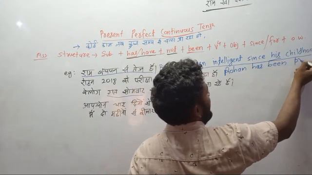 PRESENT PERFECT CONTINUOUS TENSE | English Grammar for All | Complete Explanation with examples смотреть онлайн