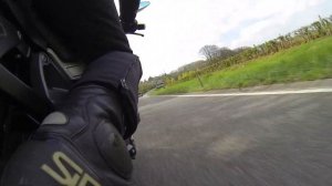 BMW K1300 R Stock vs. Akrapovic exhaust