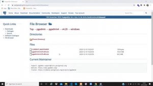 How to download PgAdmin / Postgre SQL Tools database.