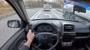 2003 Honda CR-V II [2.0 16V 150HP] |0-100| POV Test Drive #1916 Joe Black