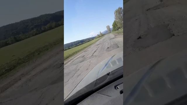 Ужасная дорога в КЧР р-н Зеленчукский с. Маруха
