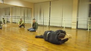 Упражнение "звездочка" нижняя акробатика