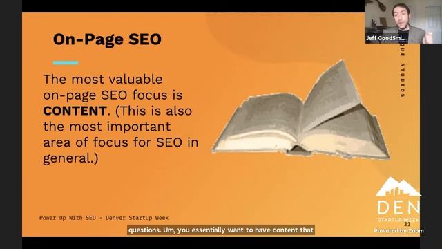 DSW 2021: Power-up with SEO: a guide to going from zero to hero смотреть онлайн