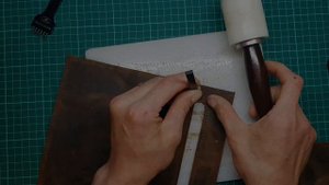 Сумка мужская из кожи своими руками | Барсетка своими руками | Сумка из натуральной кожи | Размеры