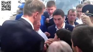 Путин и Порошенко в Крыму