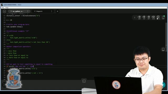 Learn Python for Mindstorms (LEGO 51515) Part 4: Conditionals "Jedi" Tutorial