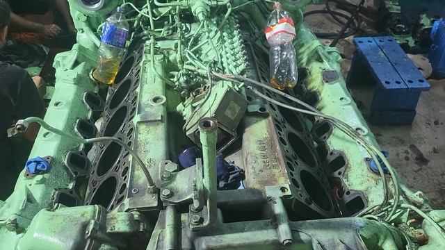 капиталный ремонт дизел генератор MAN Overhaule diesel generator D 2840 LE @from.eyes.of.sailor смотреть онлайн