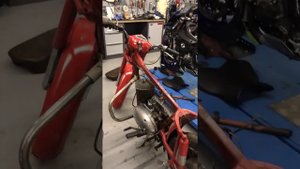 Ява 250 старушка|реставрация 2