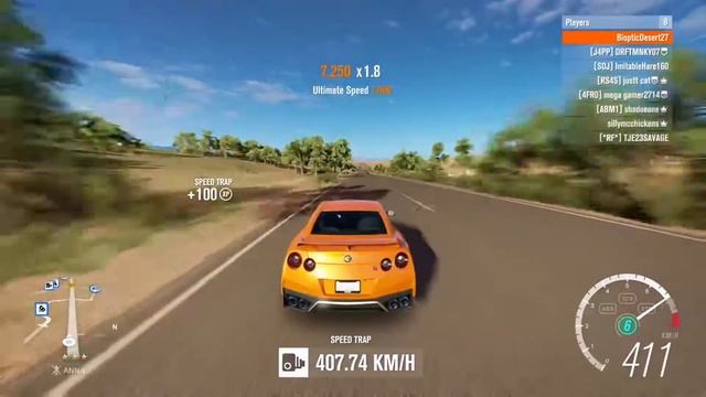 FORZA HORIZON 3 |430km/h in a Nissan GTR 2017  | Game Play смотреть онлайн