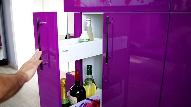 Карго на Blum направляющих TandemBOX Antara смотреть онлайн