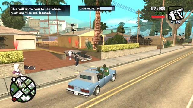GTA - San Andreas - Remastered - Mission - Drive By смотреть онлайн