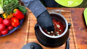 Оссобуко в Афганском казане / Говяжьи голени с овощами