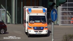 [? FW 1 BF Frankfurt a.M. ?] Feuerwehr & Rettungsdienst im Einsatz