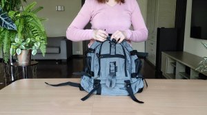 Городской рюкзак Полар П1955 (серый)