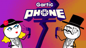 30 минутный ролик по gartic phone с друзьями!