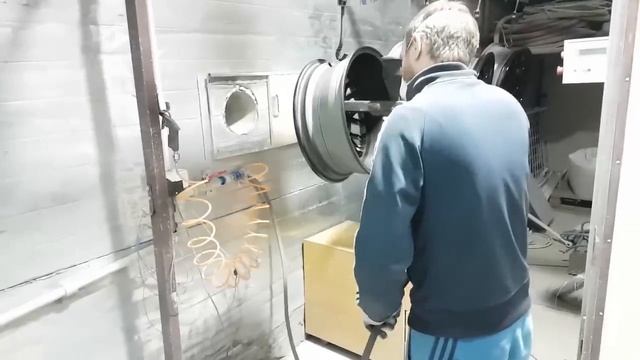 Процесс покраски от и до