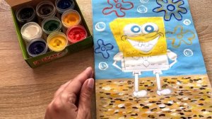 Как Нарисовать Губку Боба/Spongebob/ Красочный Мир Рисунков