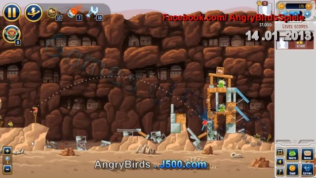 Facebook Angry Birds Star Wars Tournament 1 (Week 5) Walkthrough 3 Stars Lösung смотреть онлайн
