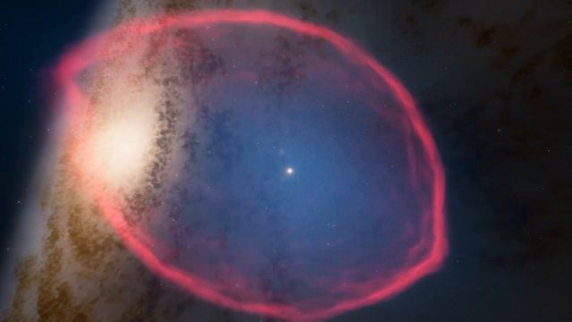 Невероятно красивая Туманность Abell 70 смотреть онлайн