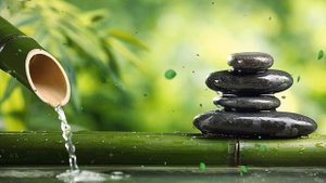 Бамбуковый фонтан и лечебная фортепианная музыка • Успокаивающая релаксация