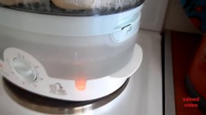 Пароварка TEFAL VC 1002 в работе