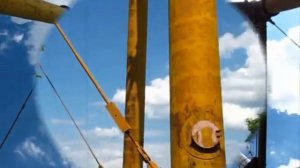 Переход ЛЭП 330 кВ через Днепр. Dnieper powerline crossing  (330kV).