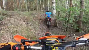 Enduro тренировка по местным тропам. Kayo T4