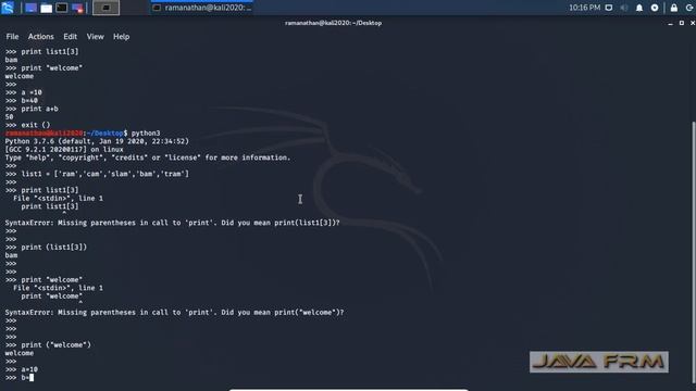 How to Run Python 2 and Python 3 scripts in Kali Linux 2020 | Python in Kali Linux смотреть онлайн
